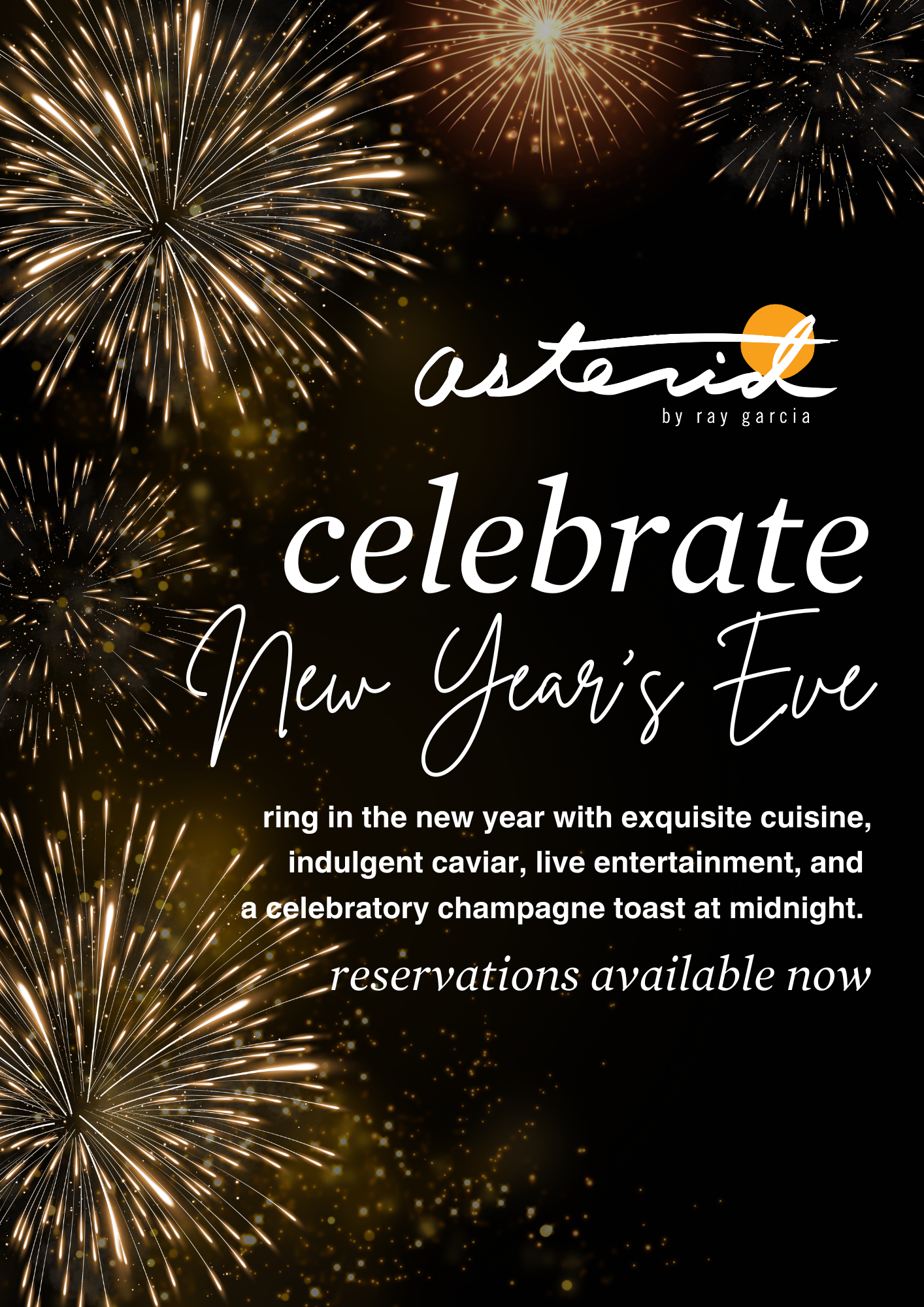 new year's eve bash at asterid